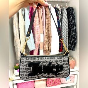 Juicy Couture black shoulder purse NWT